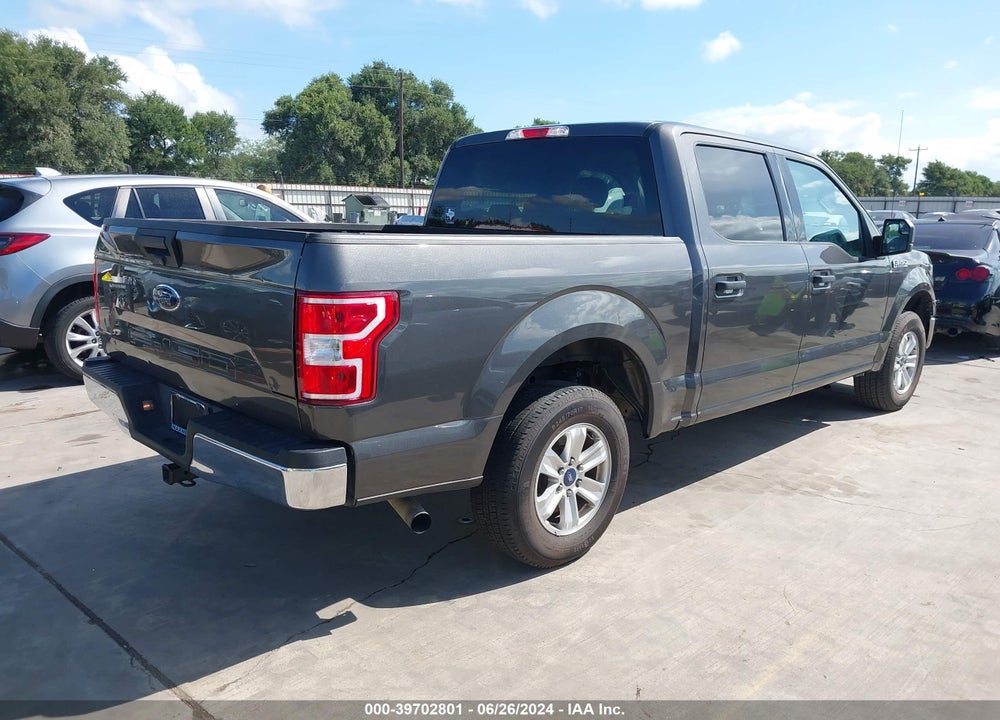 2018 FORD F-150 XLT VIN: 1FTEW1C52JKE49297