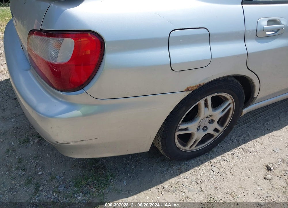 2003 SUBARU IMPREZA 2.5RS VIN: JF1GD675X3H505529