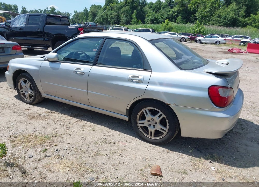 2003 SUBARU IMPREZA 2.5RS VIN: JF1GD675X3H505529