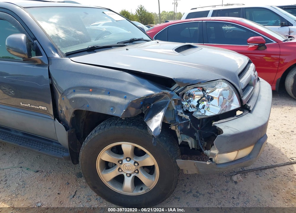 2003 TOYOTA 4RUNNER SR5 SPORT V6 VIN: JTEBU14R730007586