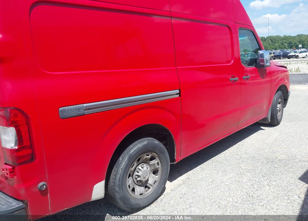 2014 NISSAN NV CARGO NV2500 HD VIN: 1N6AF0LY8EN106661