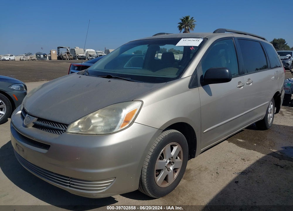 2005 TOYOTA SIENNA LE VIN: 5TDZA23C95S256857