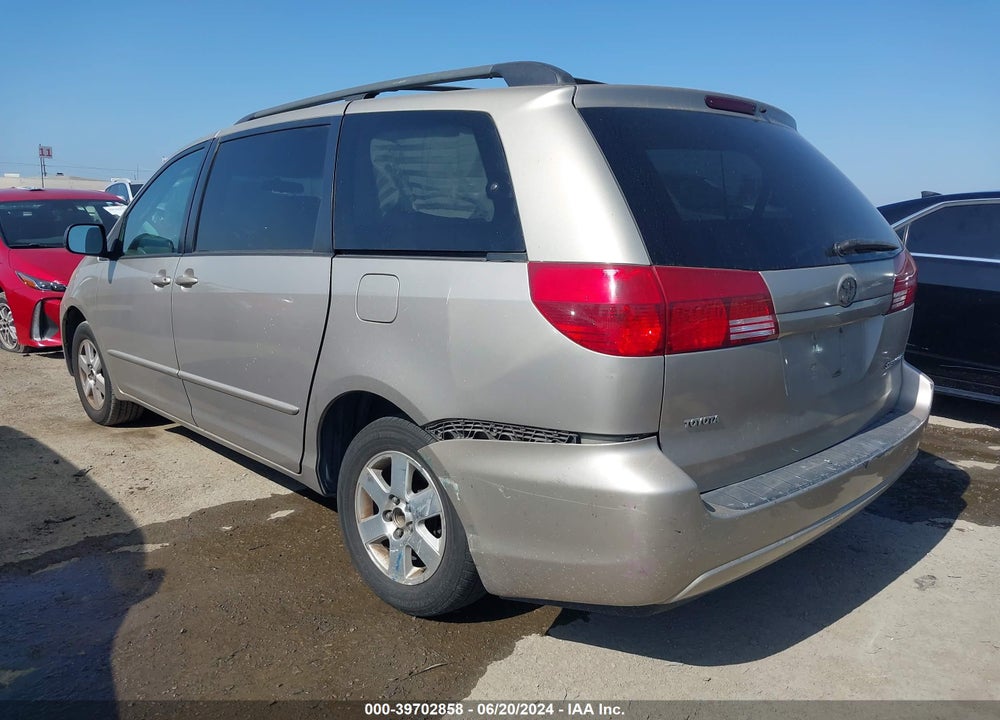2005 TOYOTA SIENNA LE VIN: 5TDZA23C95S256857