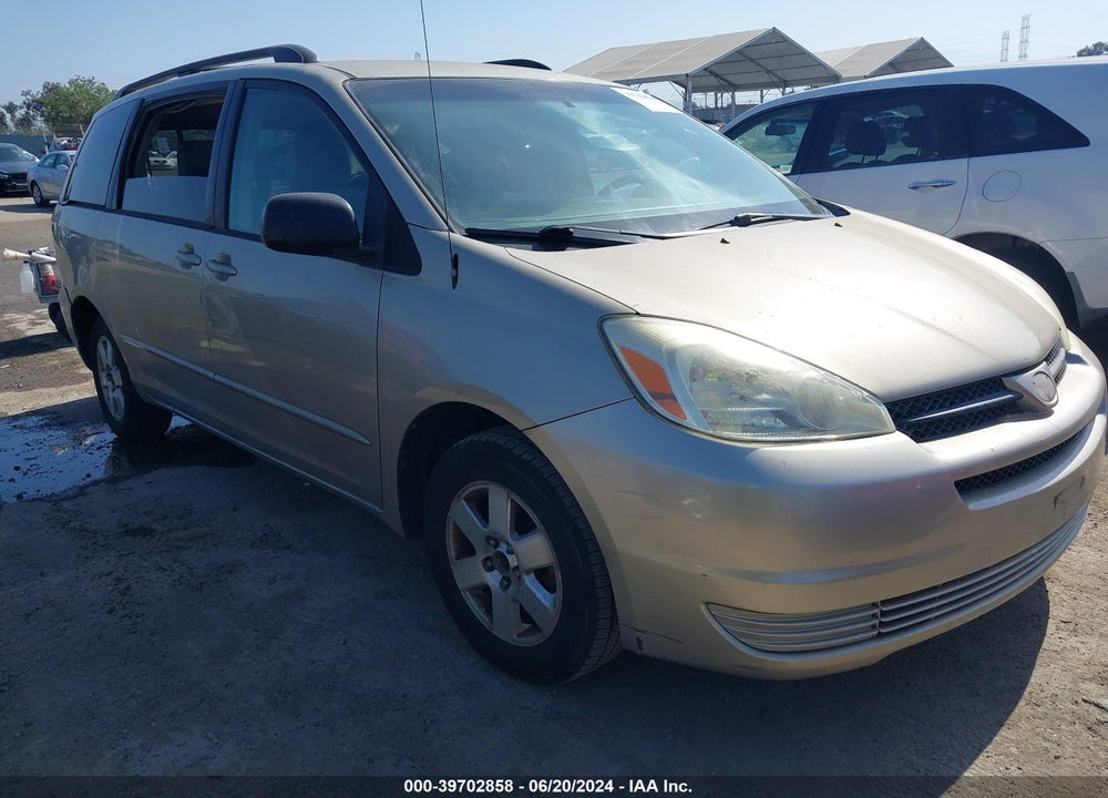 2005 TOYOTA SIENNA LE VIN: 5TDZA23C95S256857