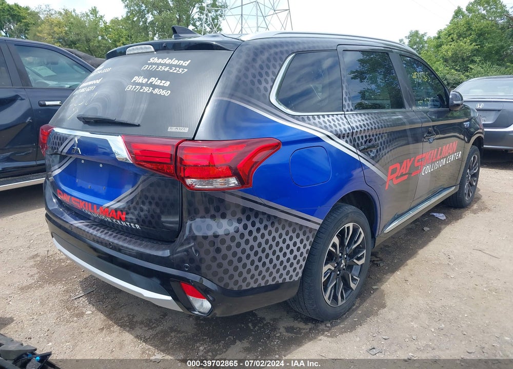 2018 MITSUBISHI OUTLANDER PHEV GT VIN: JA4J24A55JZ058581