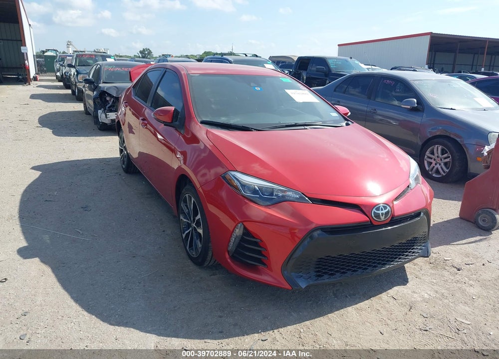 2017 TOYOTA COROLLA SE VIN: 2T1BURHE5HC923836