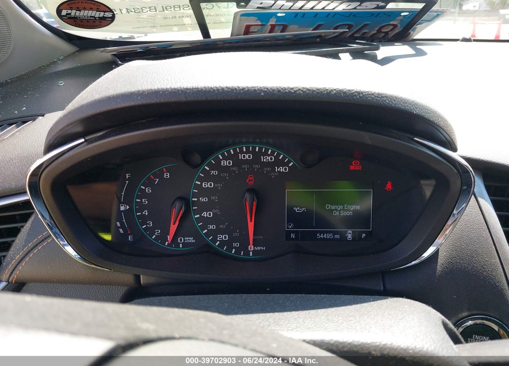 2020 CHEVROLET TRAX FWD LT VIN: KL7CJLSB9LB334155