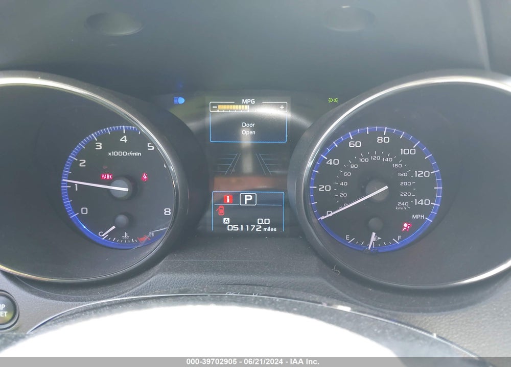 2019 SUBARU OUTBACK 2.5I PREMIUM VIN: 4S4BSAHC8K3252079
