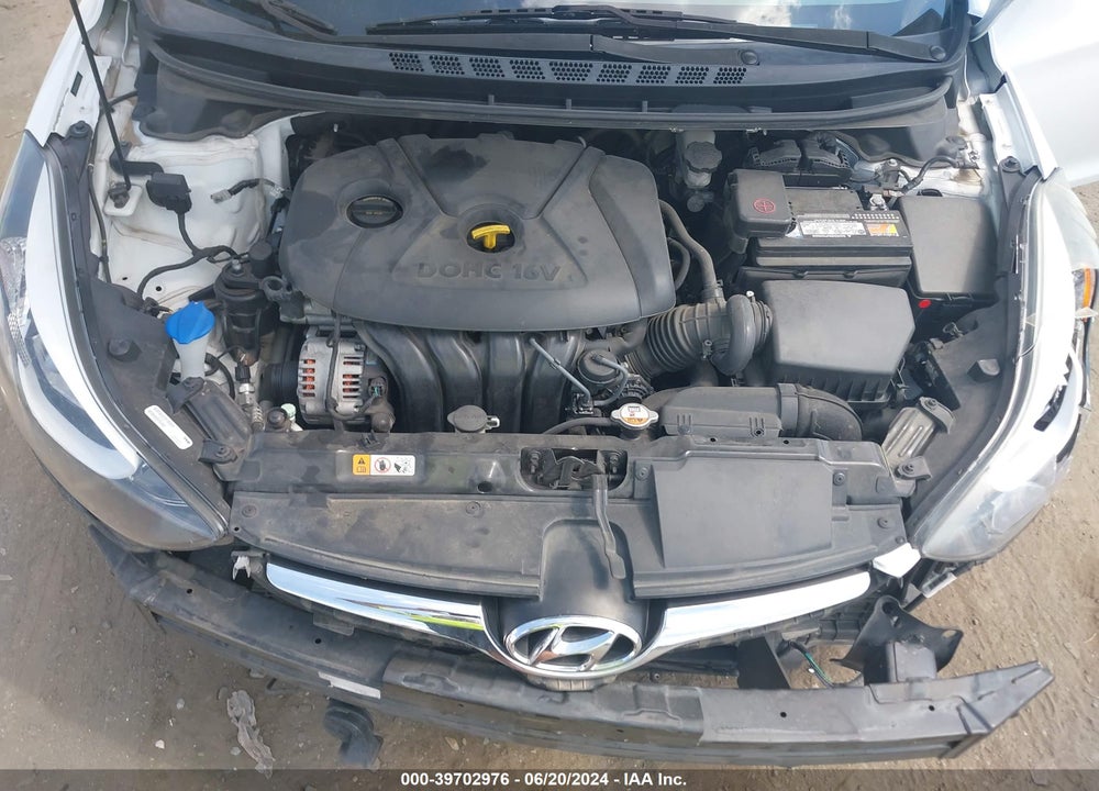 2014 HYUNDAI ELANTRA SE VIN: 5NPDH4AE1EH507558