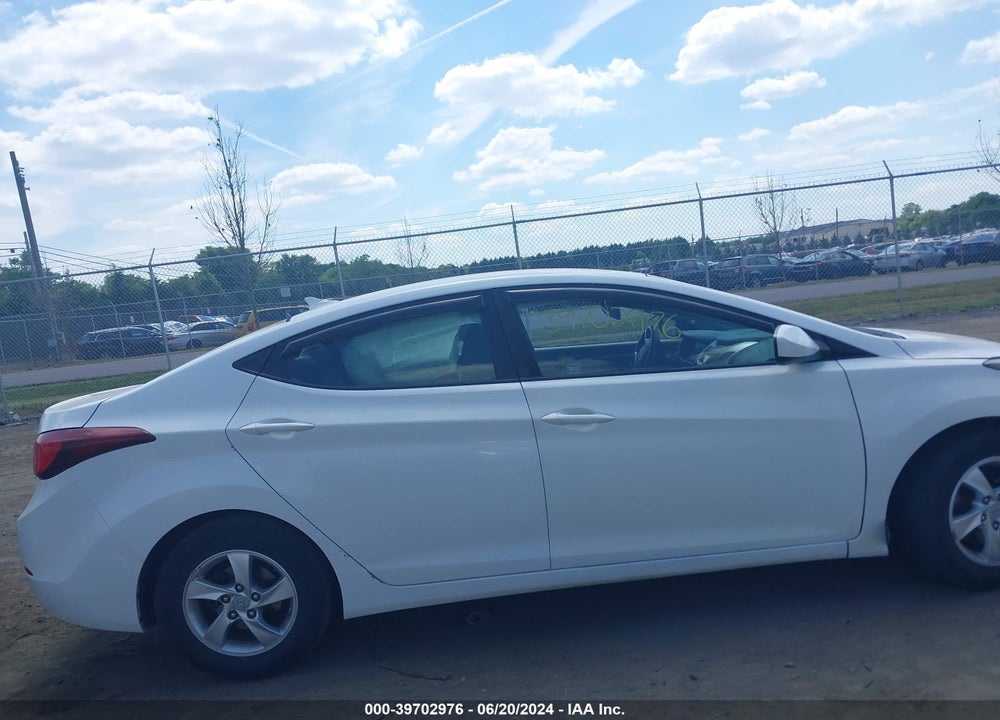 2014 HYUNDAI ELANTRA SE VIN: 5NPDH4AE1EH507558