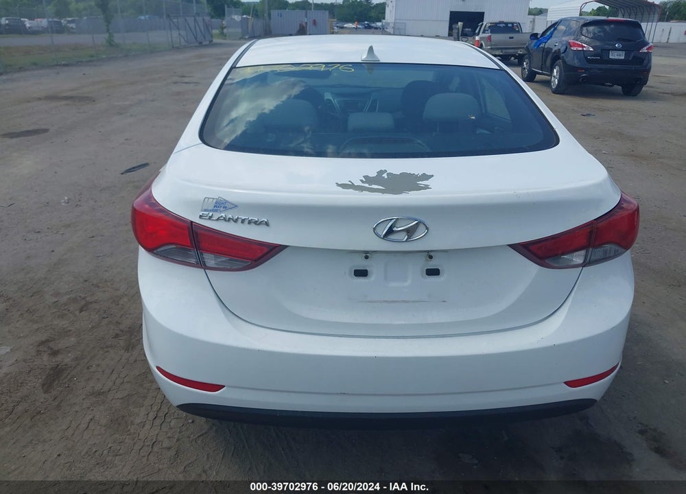 2014 HYUNDAI ELANTRA SE VIN: 5NPDH4AE1EH507558