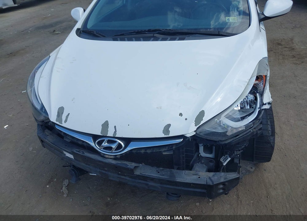 2014 HYUNDAI ELANTRA SE VIN: 5NPDH4AE1EH507558