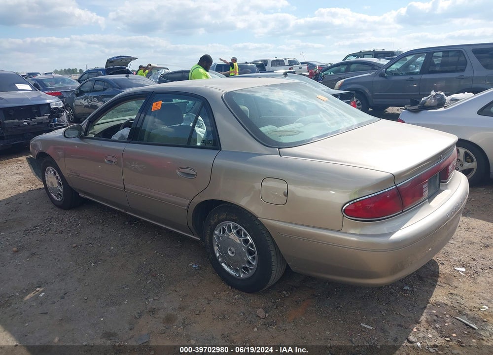 2002 BUICK CENTURY CUSTOM VIN: 2G4WS52J621154139