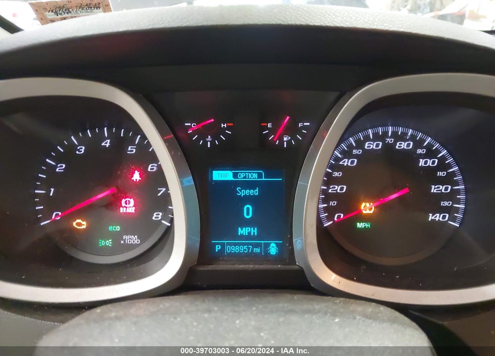2015 CHEVROLET EQUINOX 2LT VIN: 1GNFLGEK1FZ139389
