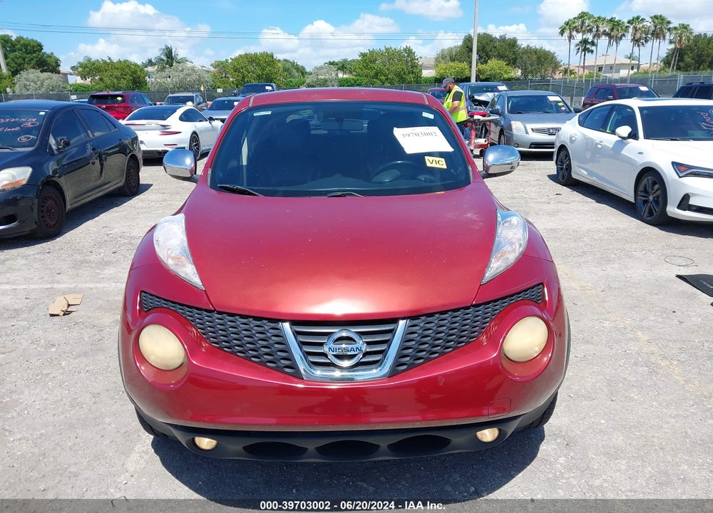 2012 NISSAN JUKE SL VIN: JN8AF5MR5CT106802