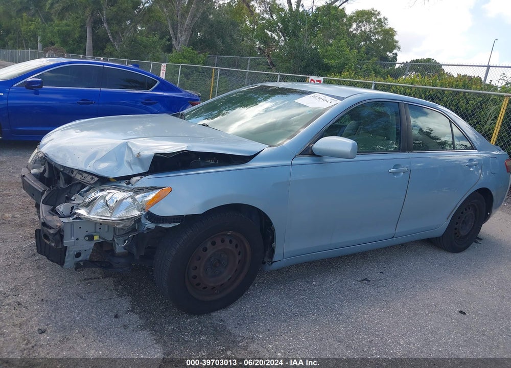 2008 TOYOTA CAMRY LE VIN: 4T1BE46K78U775664