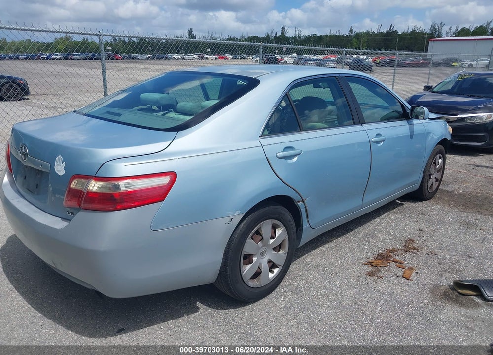 2008 TOYOTA CAMRY LE VIN: 4T1BE46K78U775664