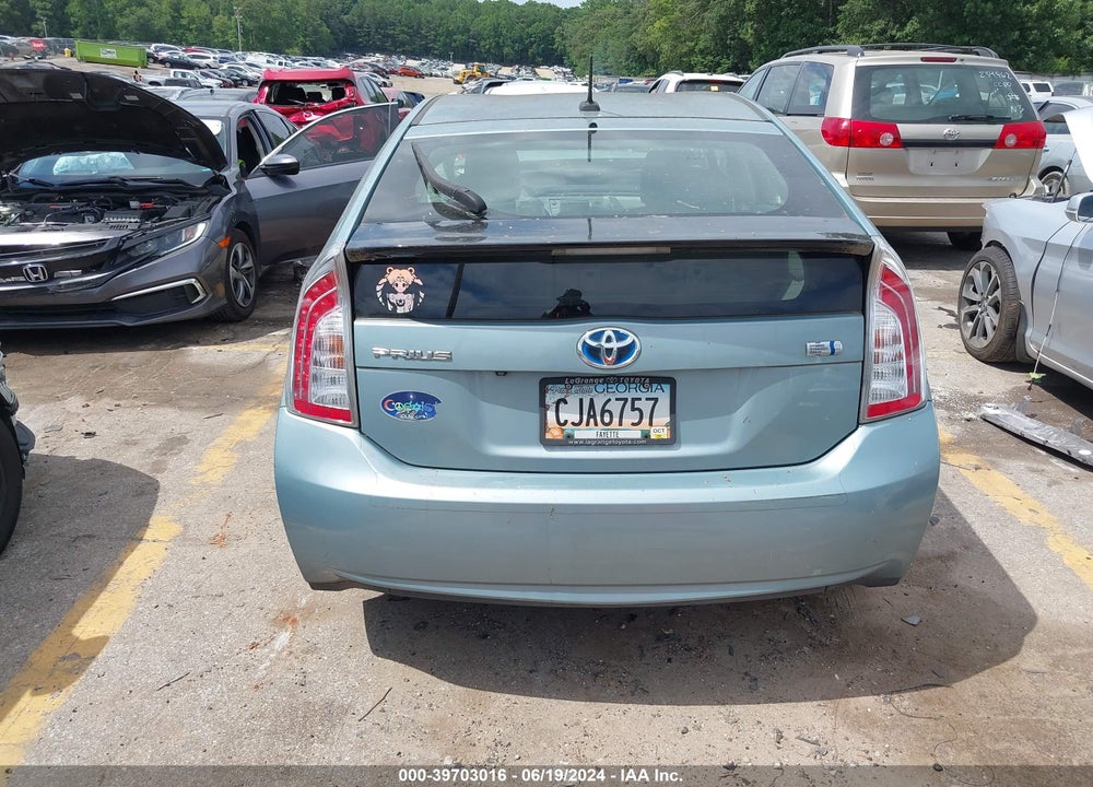 2015 TOYOTA PRIUS FOUR VIN: JTDKN3DU0F1912719