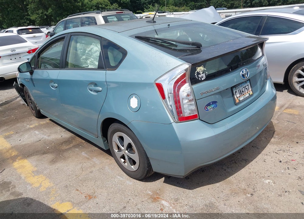 2015 TOYOTA PRIUS FOUR VIN: JTDKN3DU0F1912719