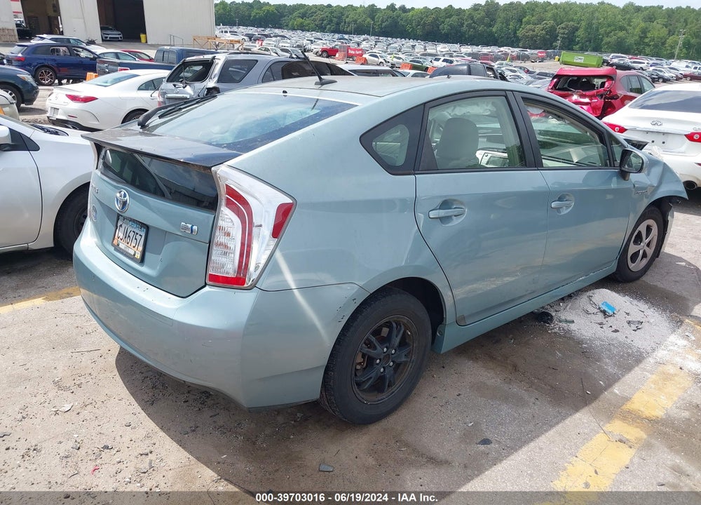 2015 TOYOTA PRIUS FOUR VIN: JTDKN3DU0F1912719