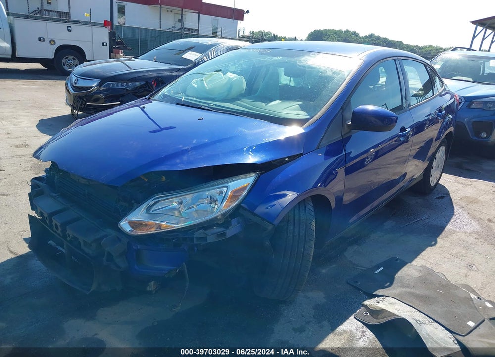 2012 FORD FOCUS SE VIN: 1FAHP3F28CL293356