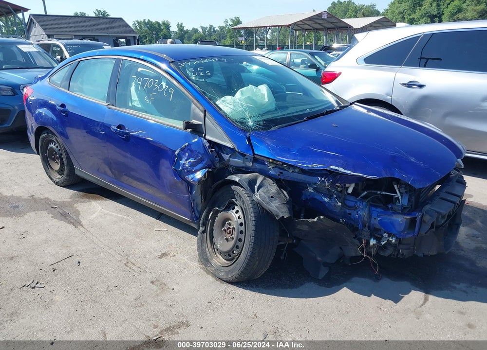2012 FORD FOCUS SE VIN: 1FAHP3F28CL293356