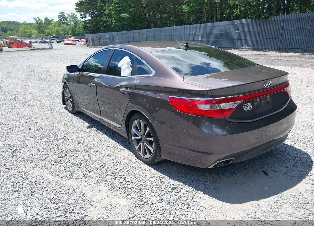 2016 HYUNDAI AZERA VIN: KMHFG4JG0GA532468