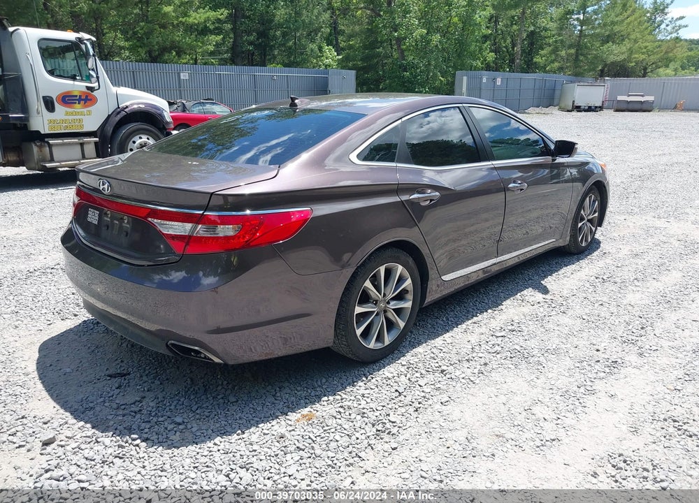 2016 HYUNDAI AZERA VIN: KMHFG4JG0GA532468