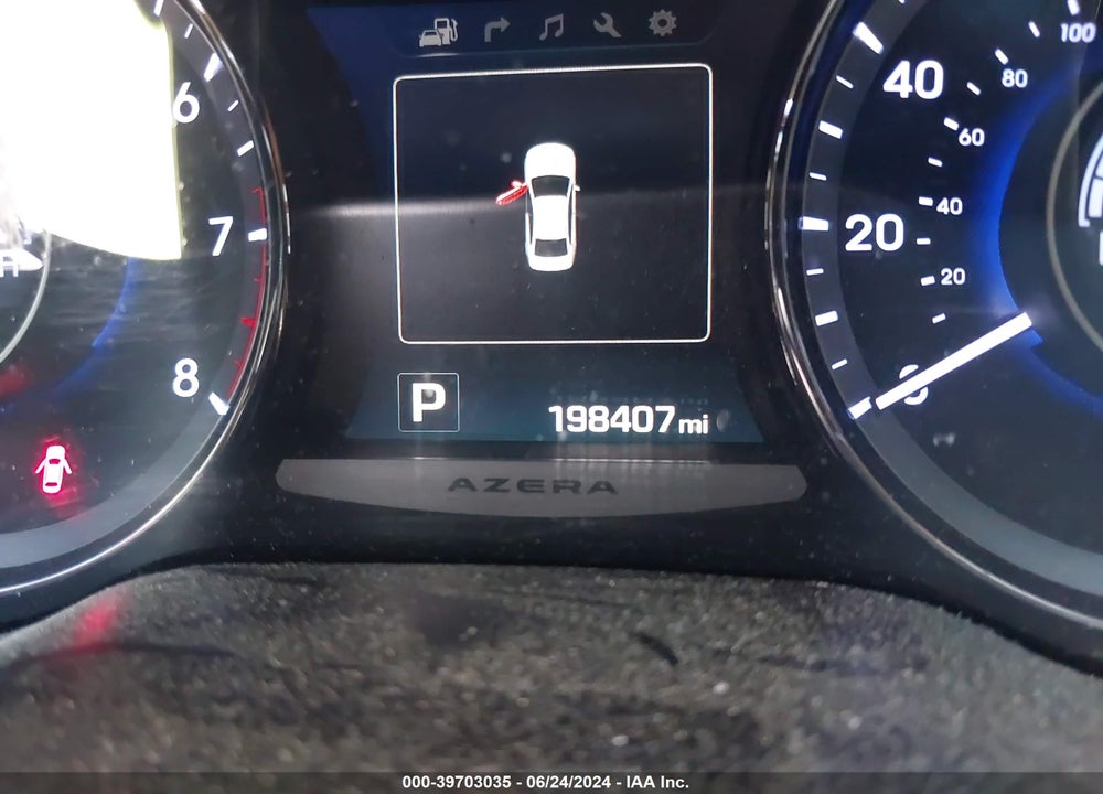 2016 HYUNDAI AZERA VIN: KMHFG4JG0GA532468