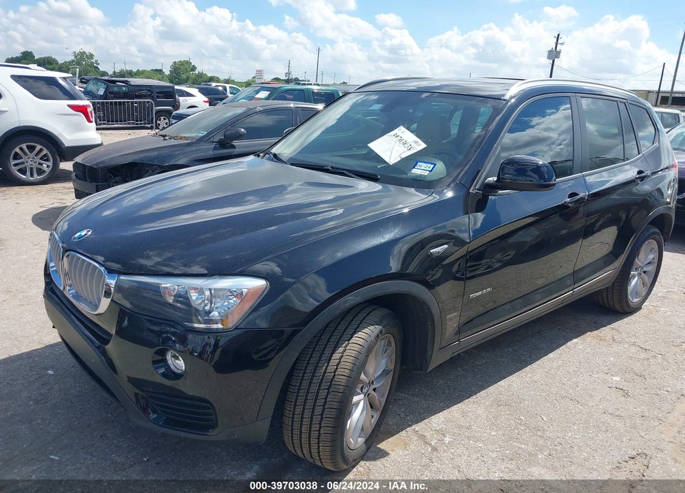 2017 BMW X3 SDRIVE28I VIN: 5UXWZ7C54H0T44084