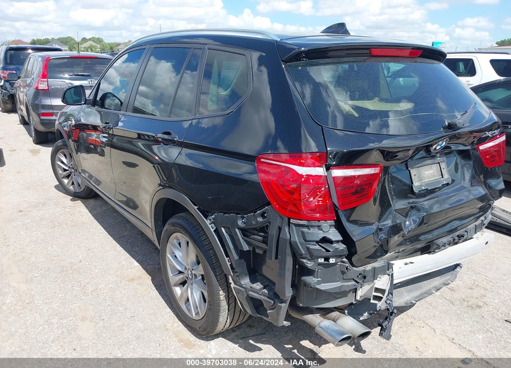 2017 BMW X3 SDRIVE28I VIN: 5UXWZ7C54H0T44084