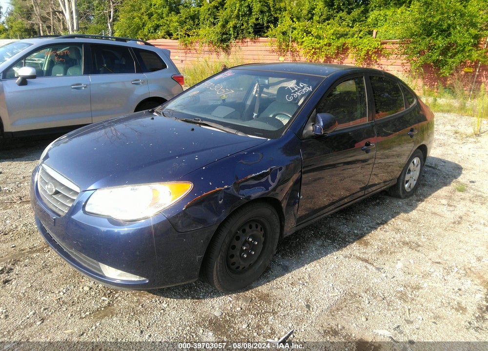 2009 HYUNDAI ELANTRA GLS VIN: KMHDU46D19U628254