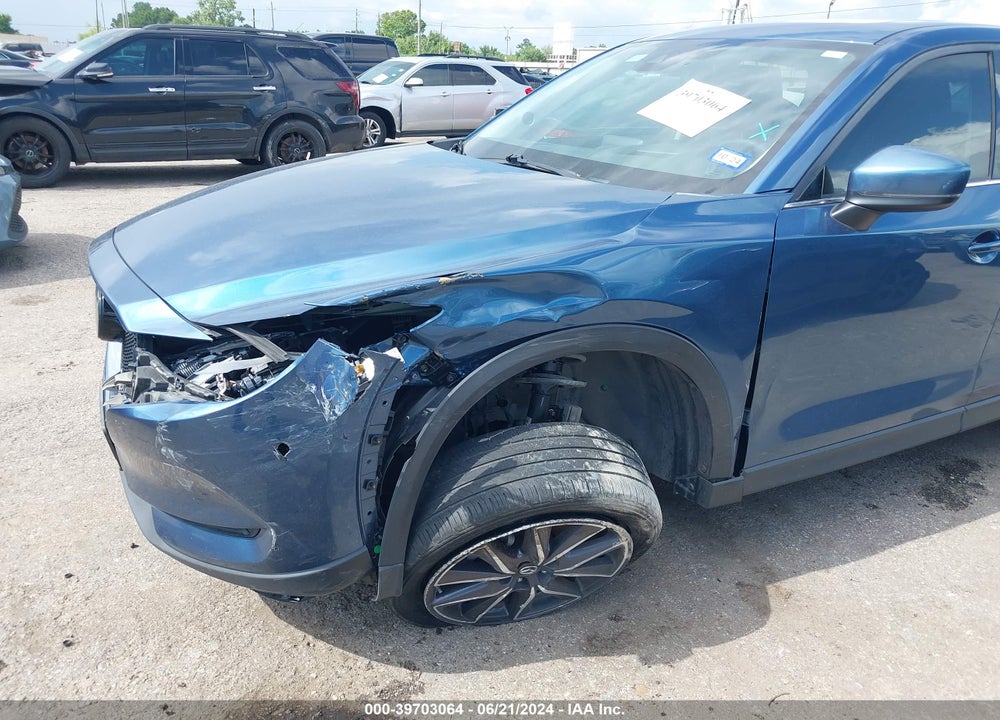 2018 MAZDA CX-5 GRAND TOURING VIN: JM3KFADM3J0474415
