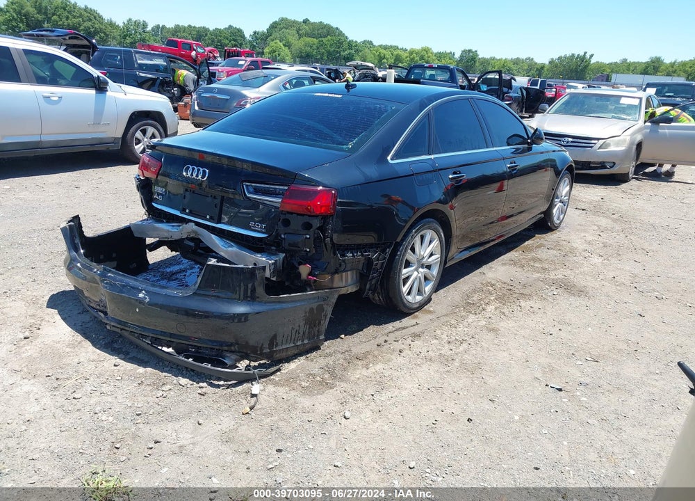 2016 AUDI A6 2.0T PREMIUM PLUS VIN: WAUGFAFC3GN175390