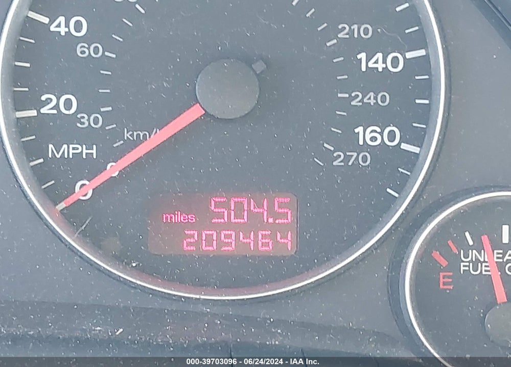 2008 AUDI A4 2.0T VIN: WAUAF78E98A086942