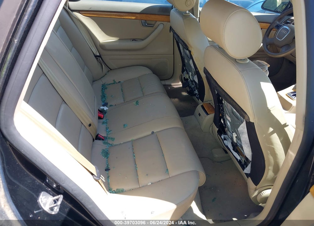 2008 AUDI A4 2.0T VIN: WAUAF78E98A086942