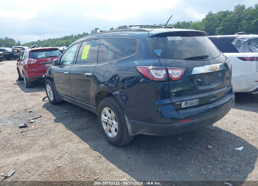 2015 CHEVROLET TRAVERSE LS VIN: 1GNKVFED9FJ381902