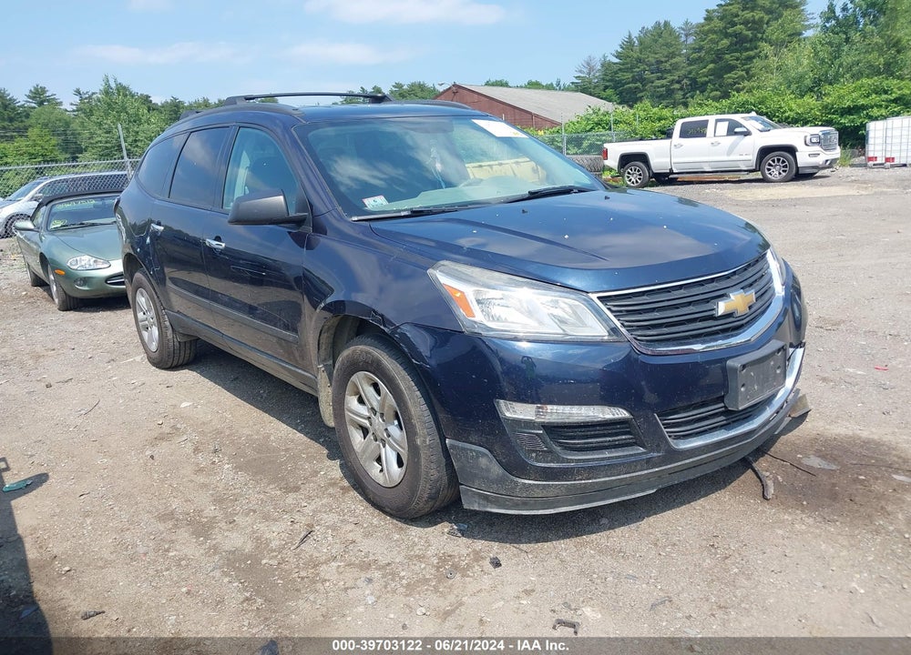 2015 CHEVROLET TRAVERSE LS VIN: 1GNKVFED9FJ381902