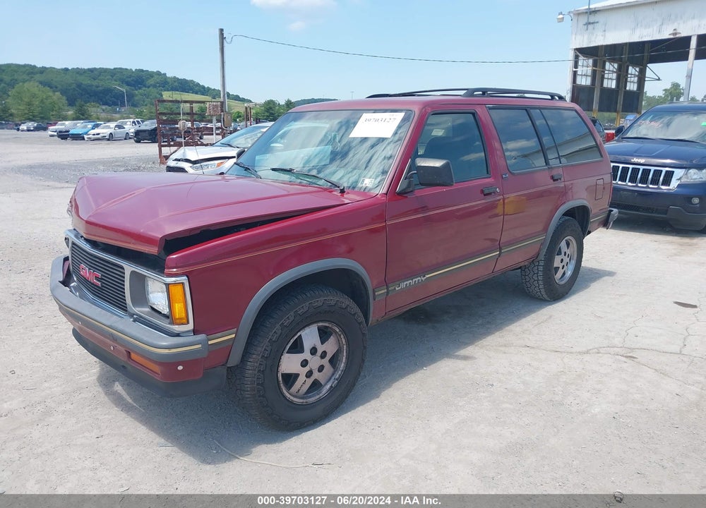 1994 GMC S15 JIMMY VIN: 1GKDT13W2R0506042