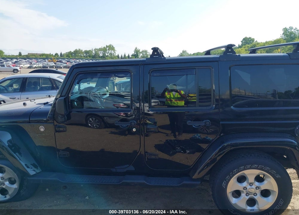 2015 JEEP WRANGLER UNLIMITED SAHARA VIN: 1C4HJWEG5FL770193