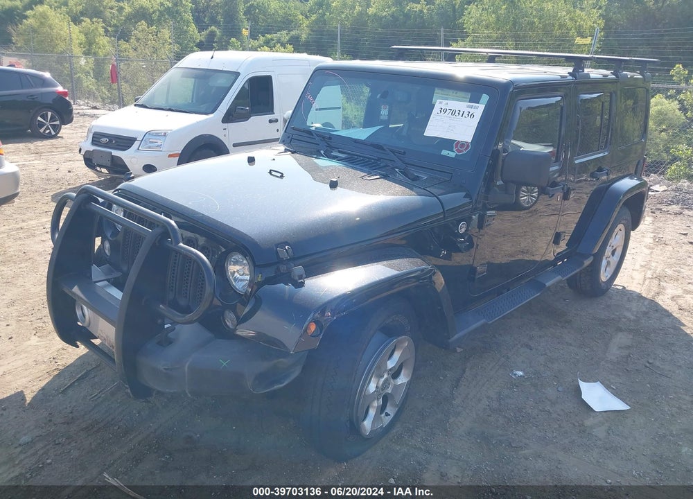 2015 JEEP WRANGLER UNLIMITED SAHARA VIN: 1C4HJWEG5FL770193