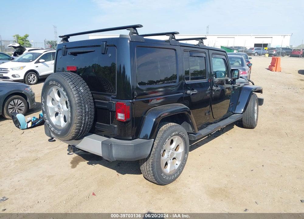 2015 JEEP WRANGLER UNLIMITED SAHARA VIN: 1C4HJWEG5FL770193