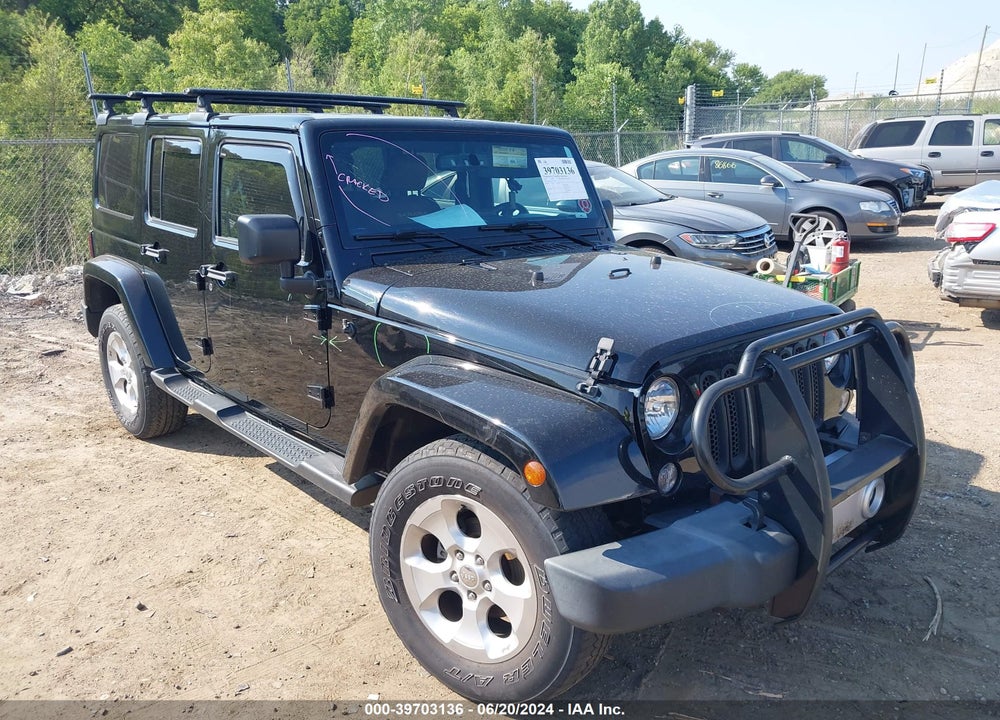 2015 JEEP WRANGLER UNLIMITED SAHARA VIN: 1C4HJWEG5FL770193
