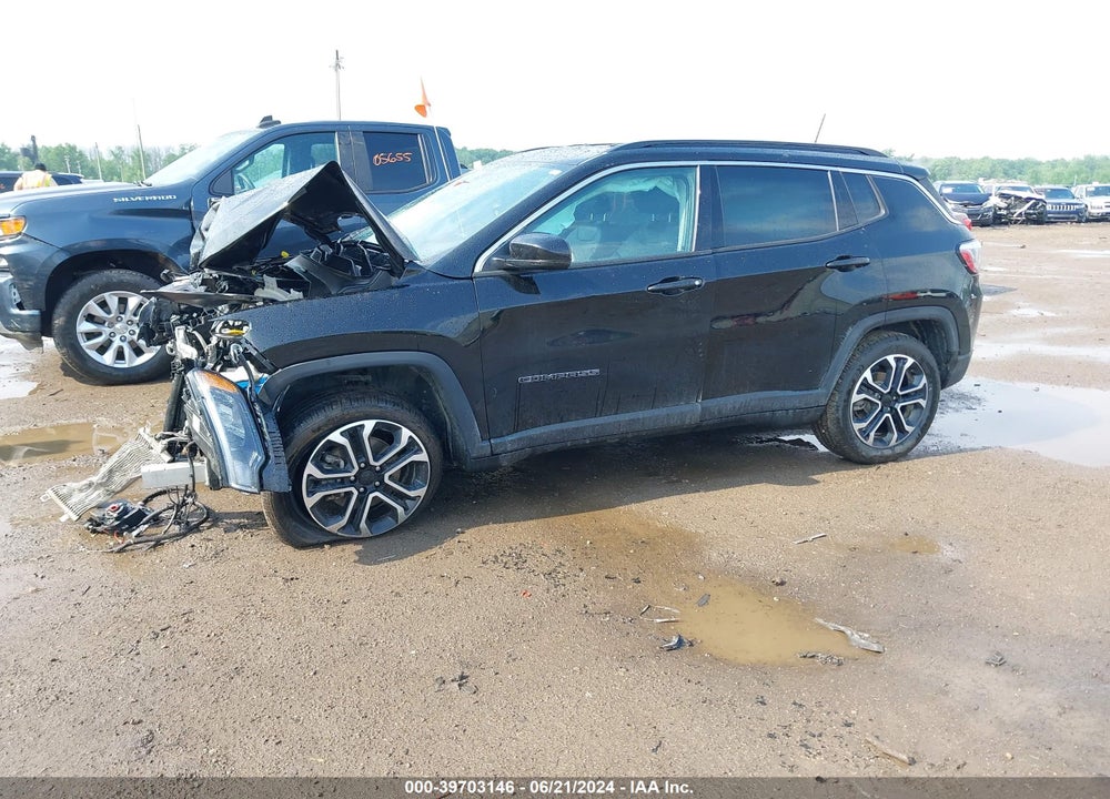 2022 JEEP COMPASS LIMITED 4X4 VIN: 3C4NJDCB4NT227354
