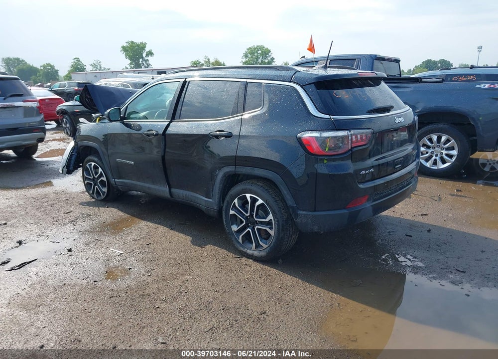 2022 JEEP COMPASS LIMITED 4X4 VIN: 3C4NJDCB4NT227354