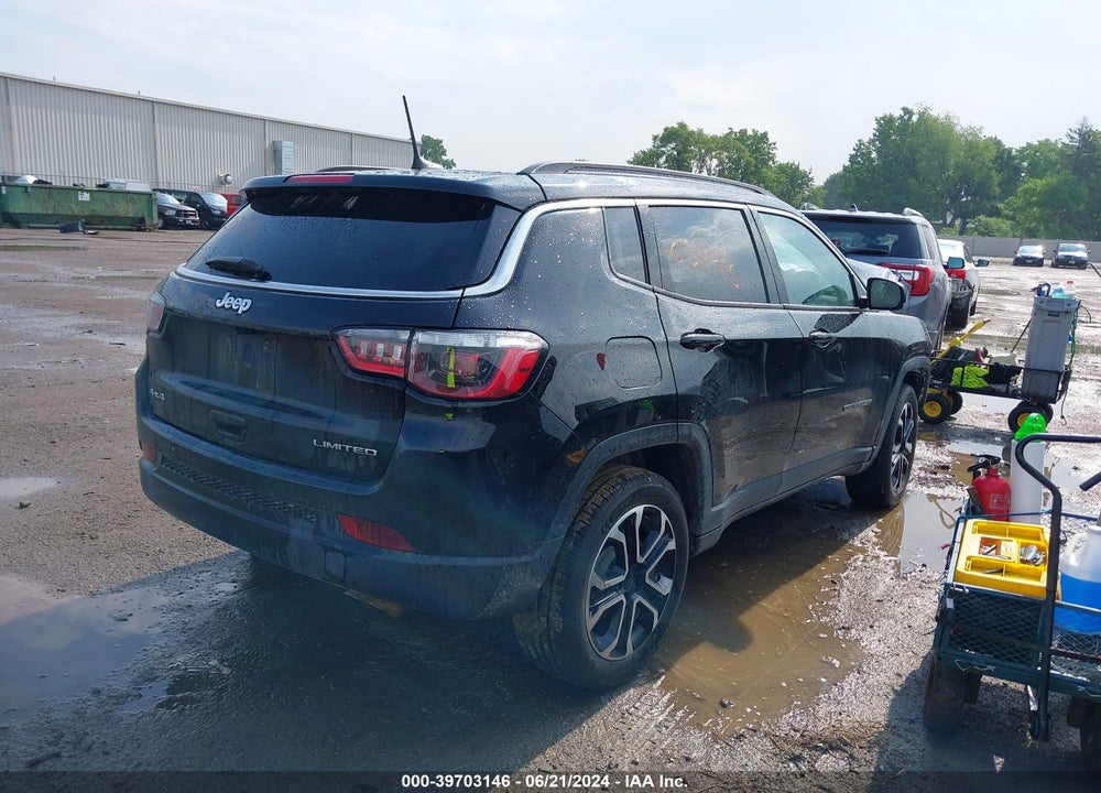 2022 JEEP COMPASS LIMITED 4X4 VIN: 3C4NJDCB4NT227354