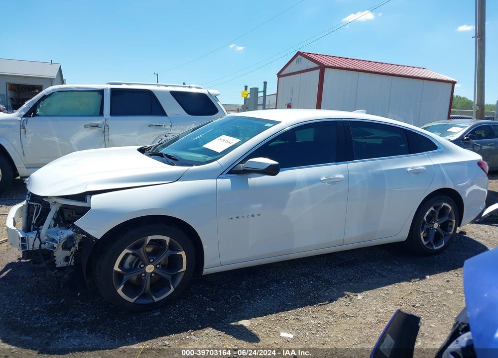 2022 CHEVROLET MALIBU FWD LT VIN: 1G1ZD5ST4NF143675