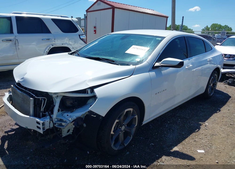 2022 CHEVROLET MALIBU FWD LT VIN: 1G1ZD5ST4NF143675