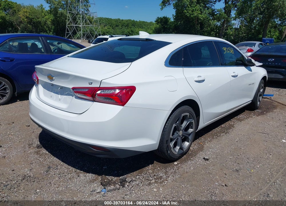 2022 CHEVROLET MALIBU FWD LT VIN: 1G1ZD5ST4NF143675