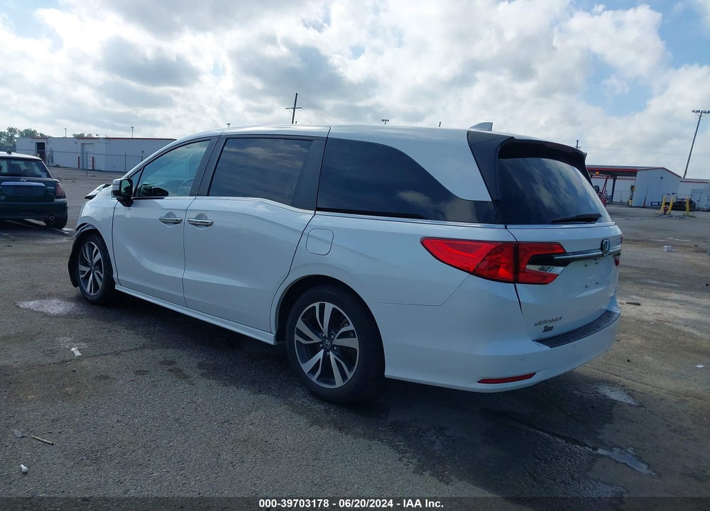 2022 HONDA ODYSSEY TOURING VIN: 5FNRL6H84NB064093